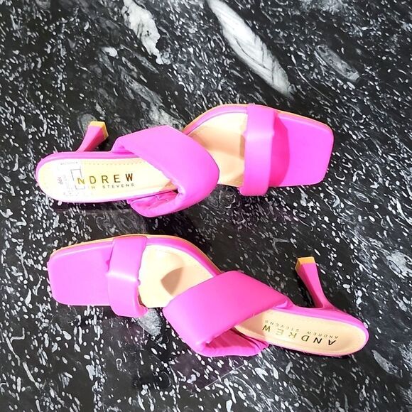 BRAND NEW ANDREW BY ANDREW STEVEN'S WOMEN'S CORA SANDALS - Picture 12 of 16